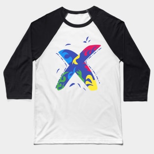 Letter X Baseball T-Shirt